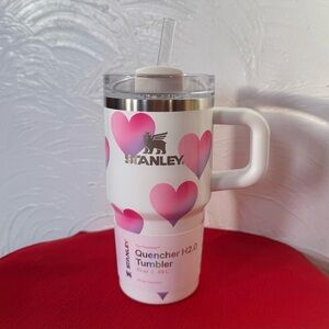 Stanley Valentines Day 20oz Quencher H2.0 Tumbler Frost Heart Gradient - New